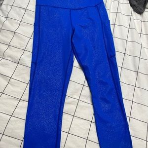 Size 6-8 pocket light n tight royal pisces zyia leggings